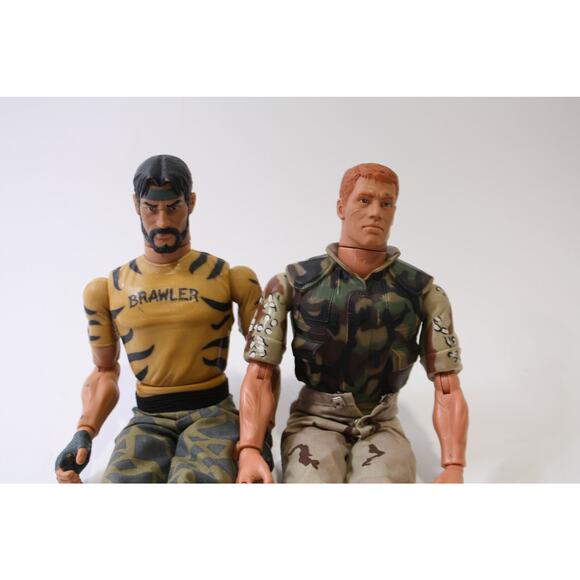 1990s, GI Joe, Big Brawler, Action Figures, Vintage, Incomplete, ~ 250507-WH 223 - Picture 2 of 4